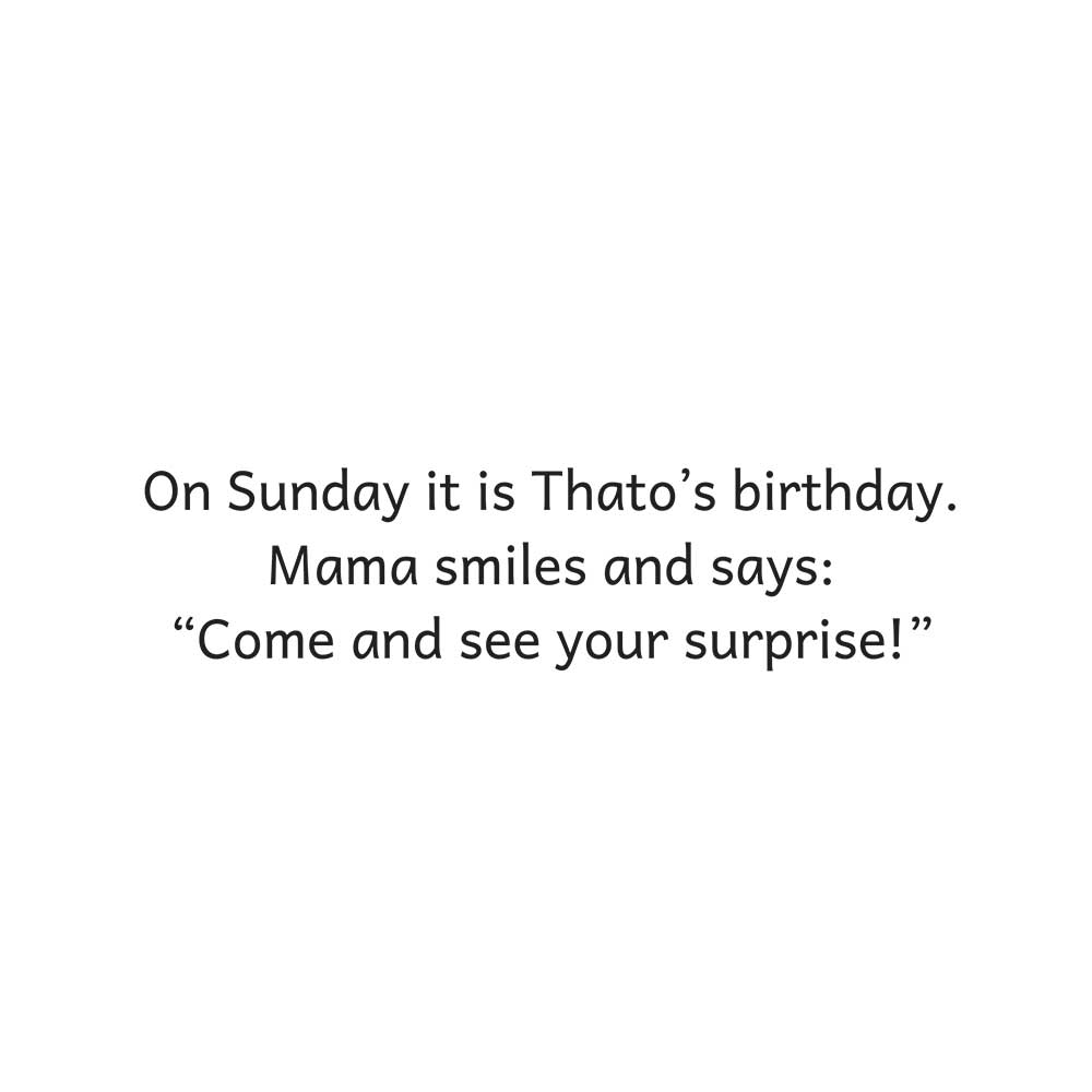 Truyện thai giáo tiếng Anh (Thai giáo ngoại ngữ): Thato’s Birthday Surprise