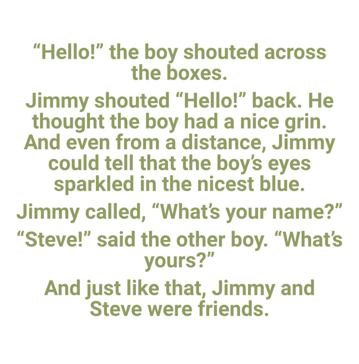 Truyện thai giáo tiếng Anh (Thai giáo ngoại ngữ): Jimmy and Steve Are Friends