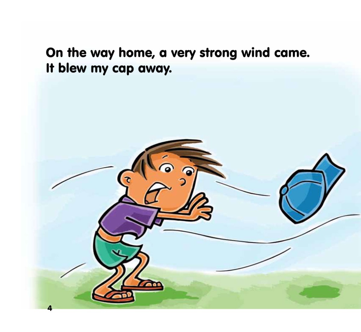 Truyện thai giáo tiếng Anh (Thai giáo ngoại ngữ): The Moon and the Cap