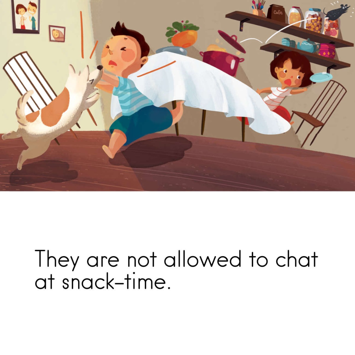 Truyện thai giáo tiếng Anh (Thai giáo ngoại ngữ): Don’t Wake The Baby!