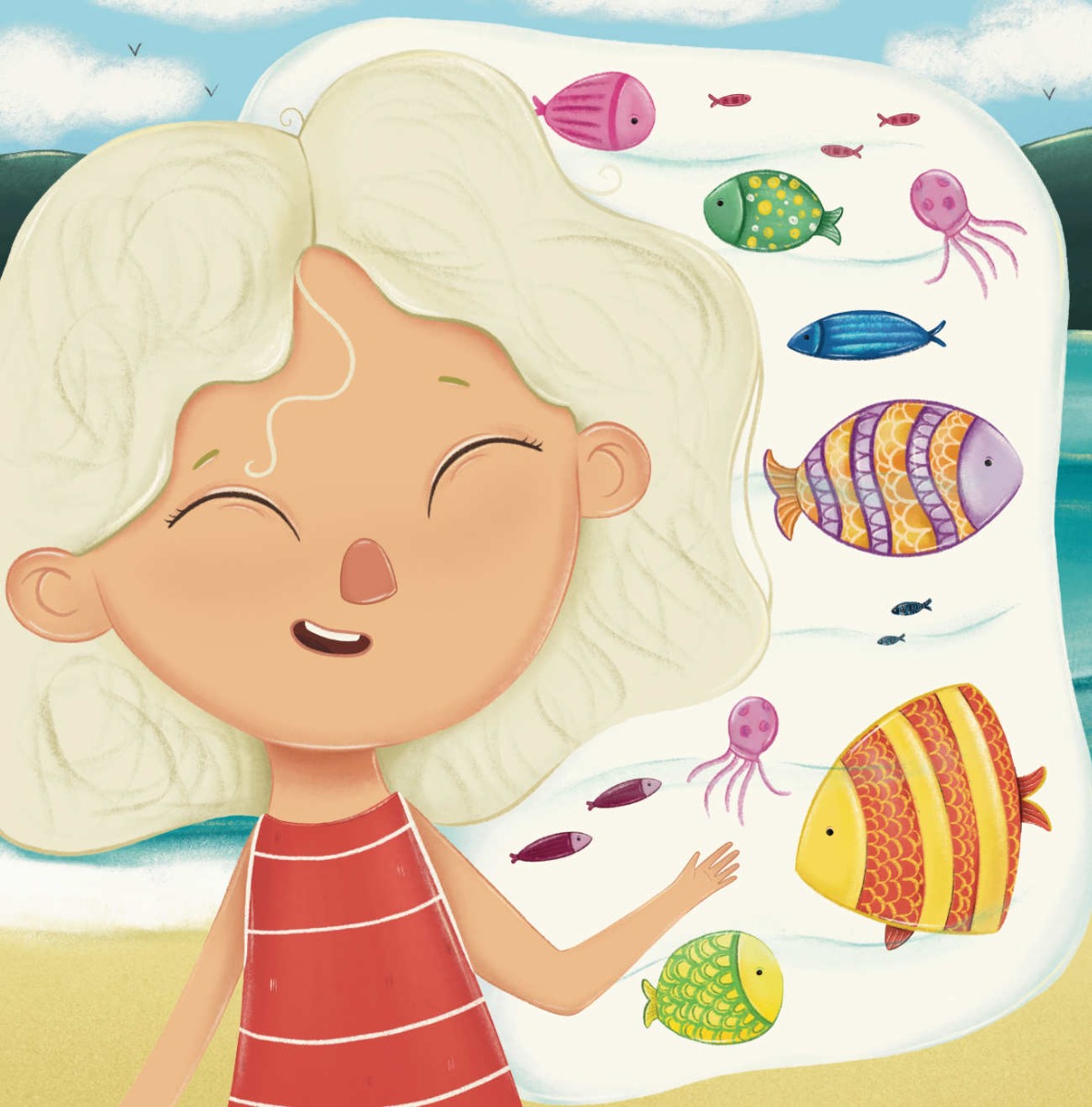 Truyện thai giáo tiếng Anh (Thai giáo ngoại ngữ): Lulah, The Fish and the Whale