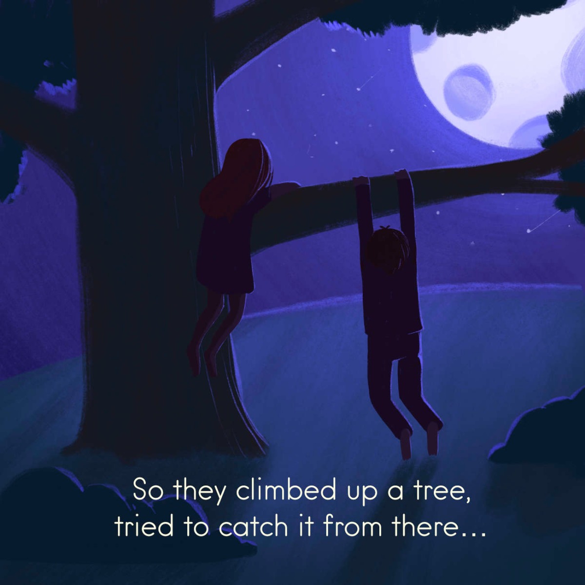 Truyện thai giáo tiếng Anh (Thai giáo ngoại ngữ): Catch A Moon