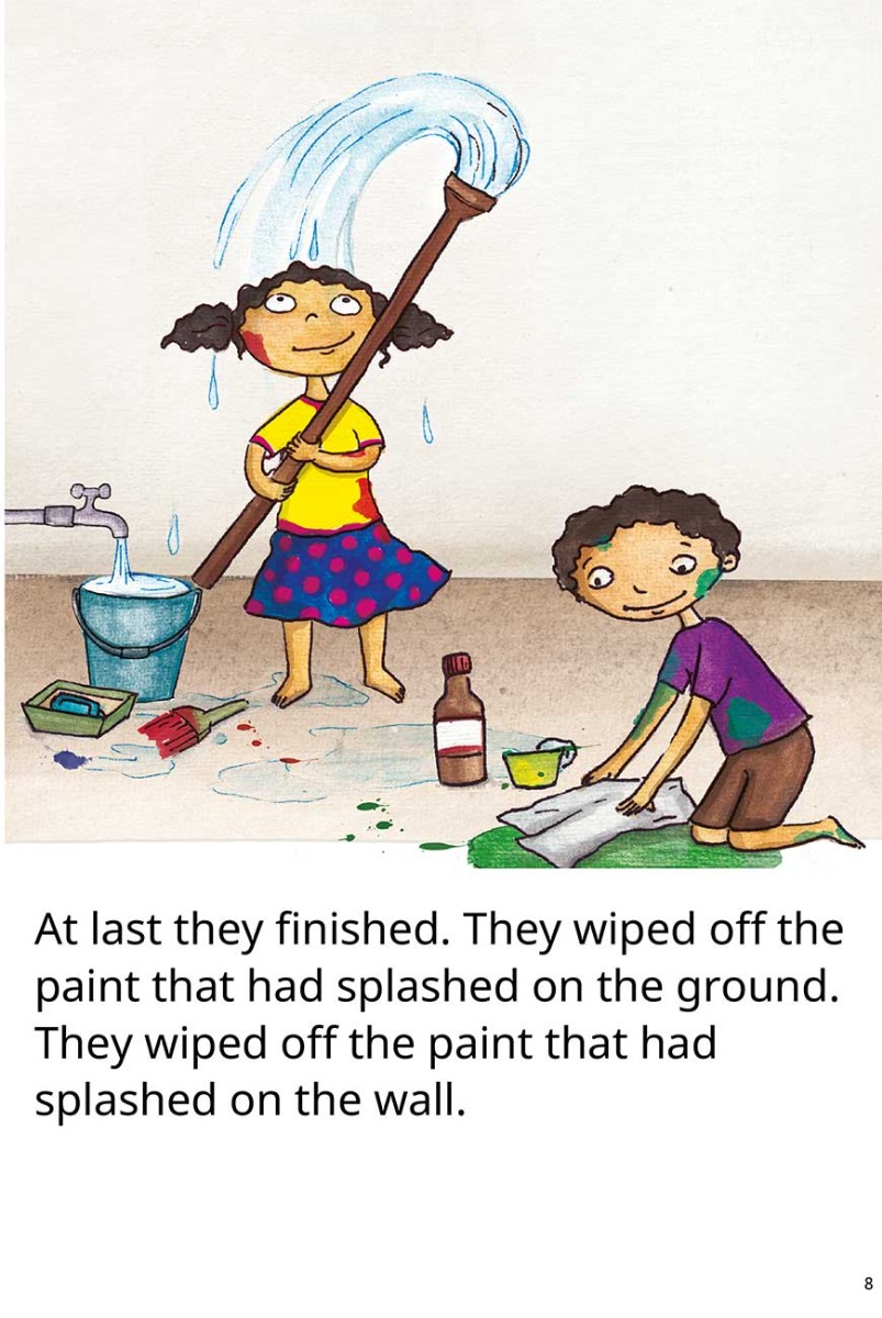 Truyện thai giáo tiếng Anh (Thai giáo ngoại ngữ): Little Painters