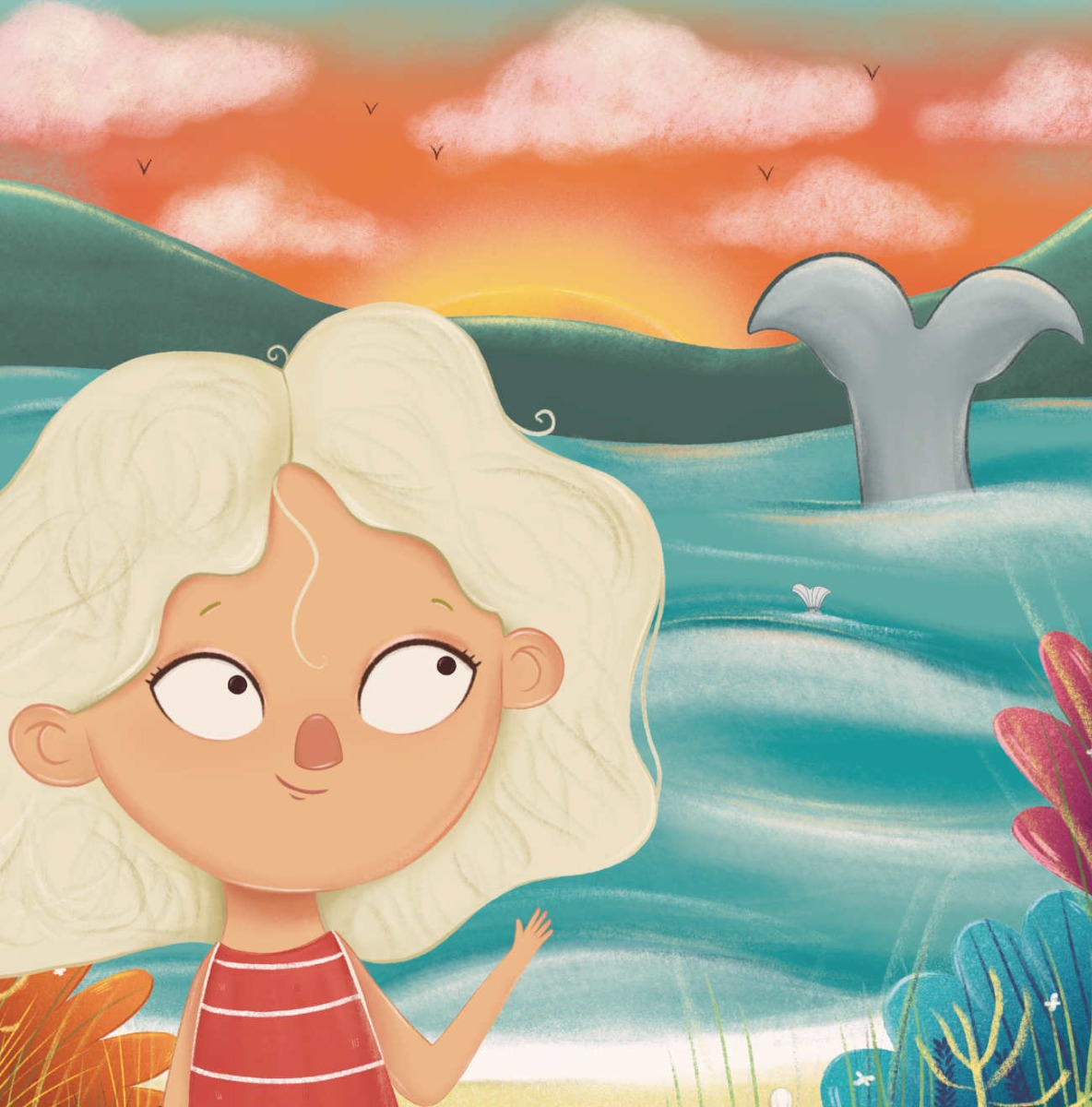Truyện thai giáo tiếng Anh (Thai giáo ngoại ngữ): Lulah, The Fish and the Whale