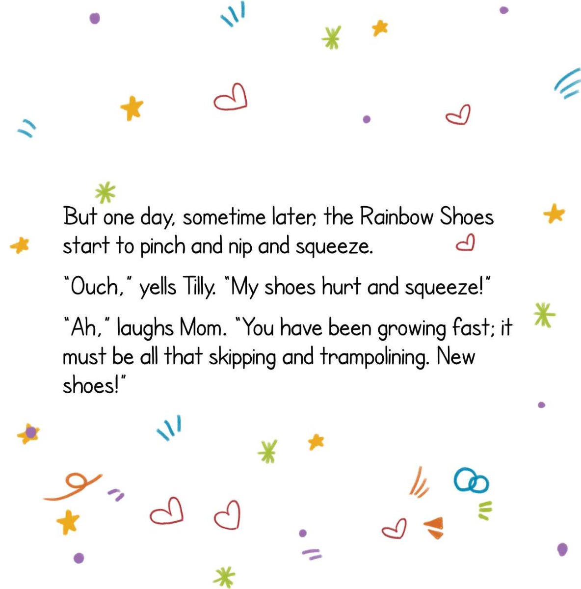Truyện thai giáo tiếng Anh (Thai giáo ngoại ngữ): Tilly’s Rainbow Shoes