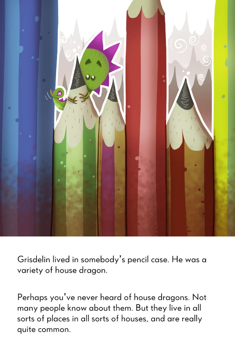 Truyện thai giáo tiếng Anh (Thai giáo ngoại ngữ): The Dragon Who Couldn’t Puff