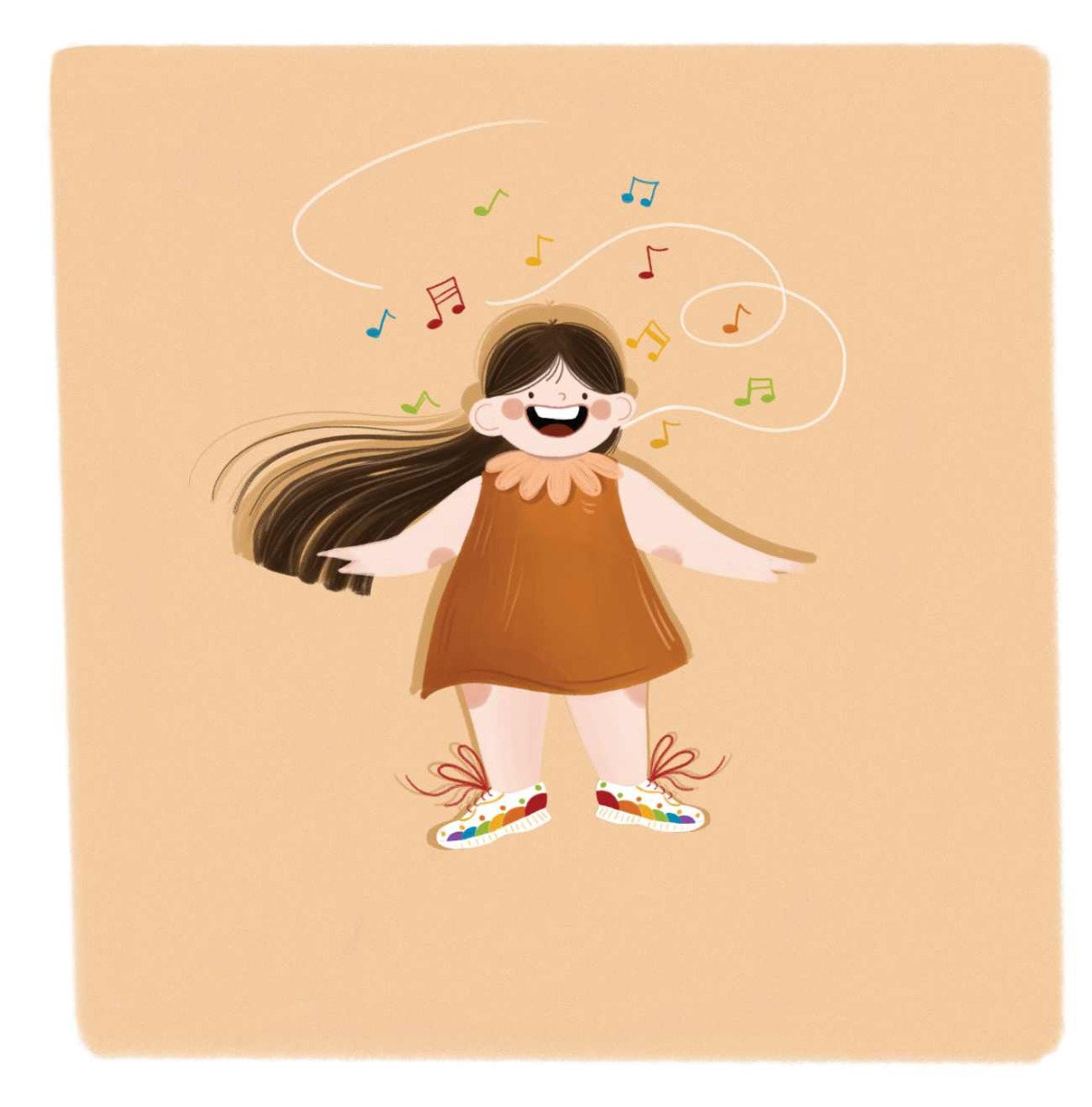Truyện thai giáo tiếng Anh (Thai giáo ngoại ngữ): Tilly’s Rainbow Shoes