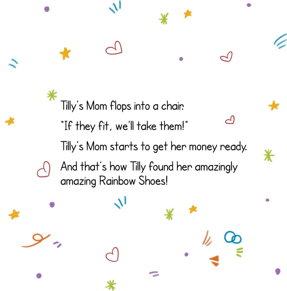 Truyện thai giáo tiếng Anh (Thai giáo ngoại ngữ): Tilly’s Rainbow Shoes