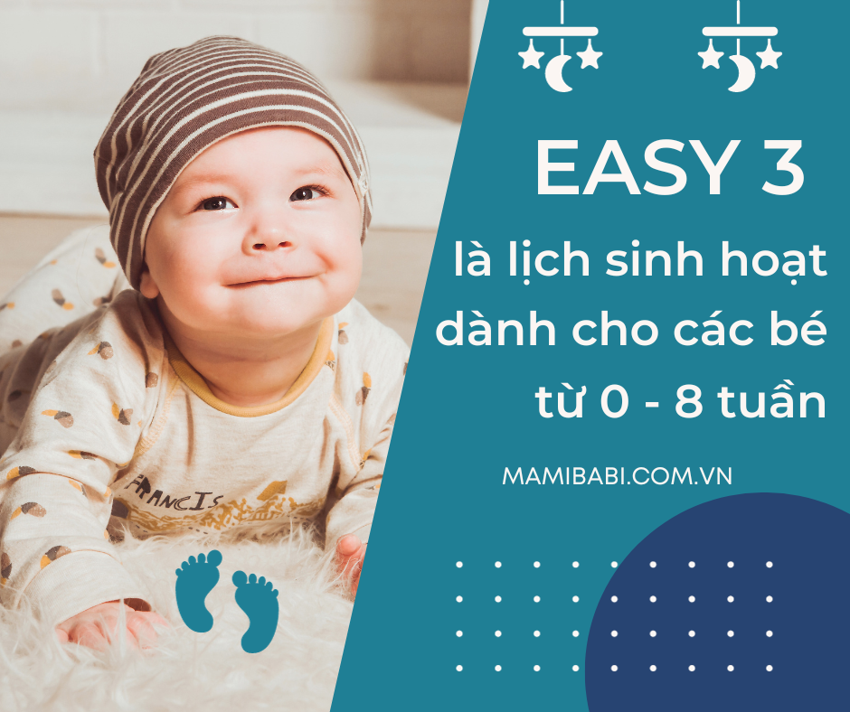 Lịch sinh hoạt theo EASY 3: Lịch “đầu đời” giúp bé sơ sinh ăn ngủ tốt, hết quấy khóc