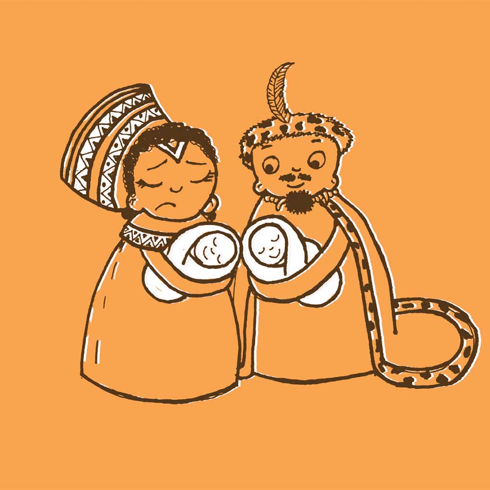 Truyện thai giáo tiếng Anh (Thai giáo ngoại ngữ): The Rainbow Cloud