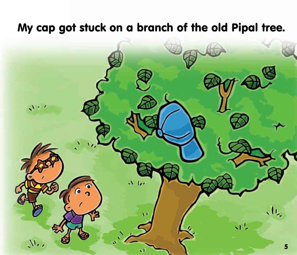 Truyện thai giáo tiếng Anh (Thai giáo ngoại ngữ): The Moon and the Cap