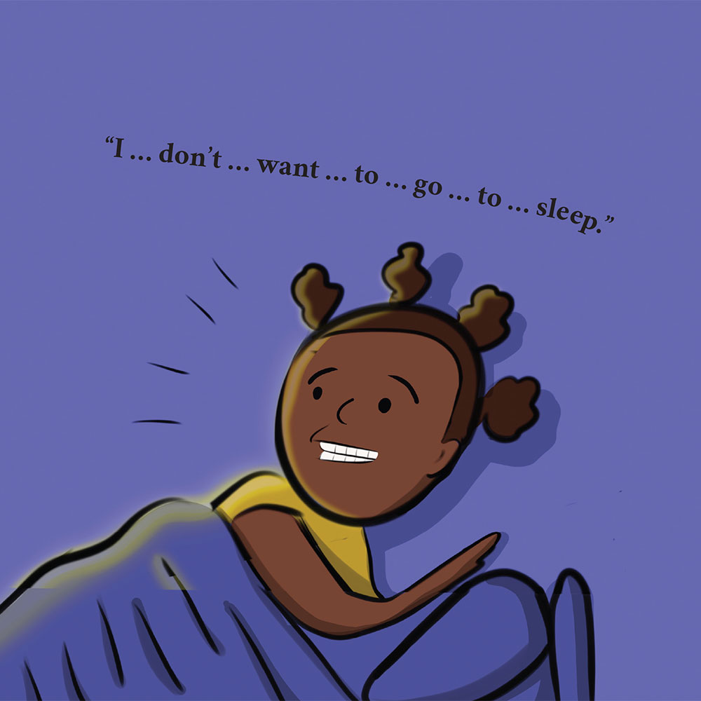 Truyện thai giáo tiếng Anh (Thai giáo ngoại ngữ): I Don’t Want To Go To Sleep!