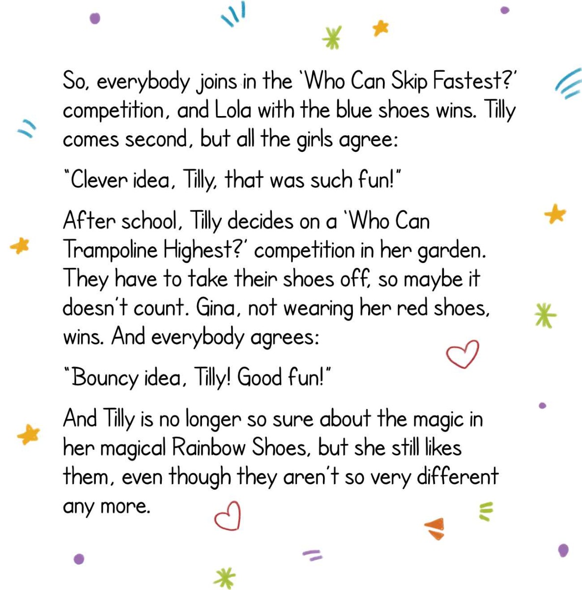 Truyện thai giáo tiếng Anh (Thai giáo ngoại ngữ): Tilly’s Rainbow Shoes