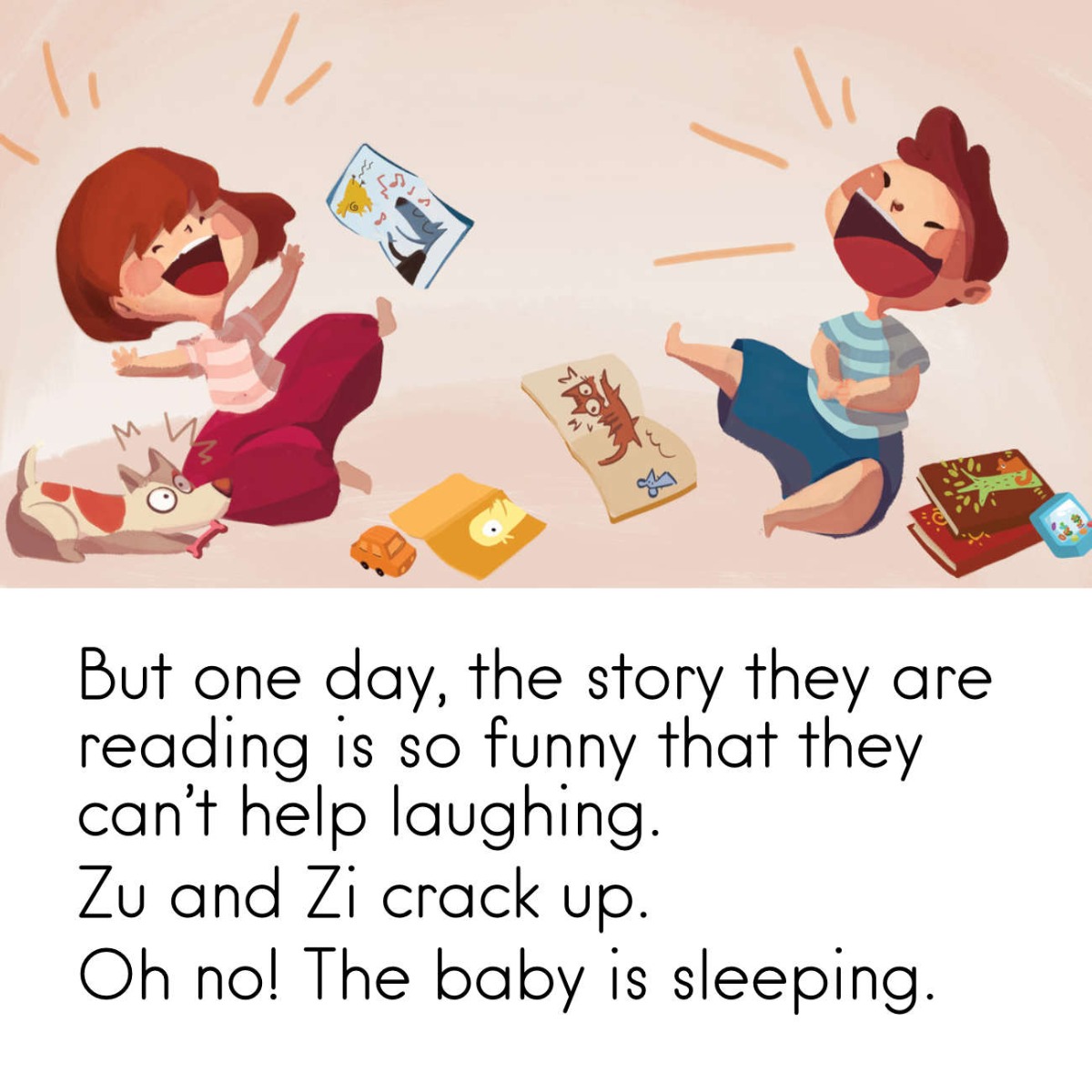 Truyện thai giáo tiếng Anh (Thai giáo ngoại ngữ): Don’t Wake The Baby!