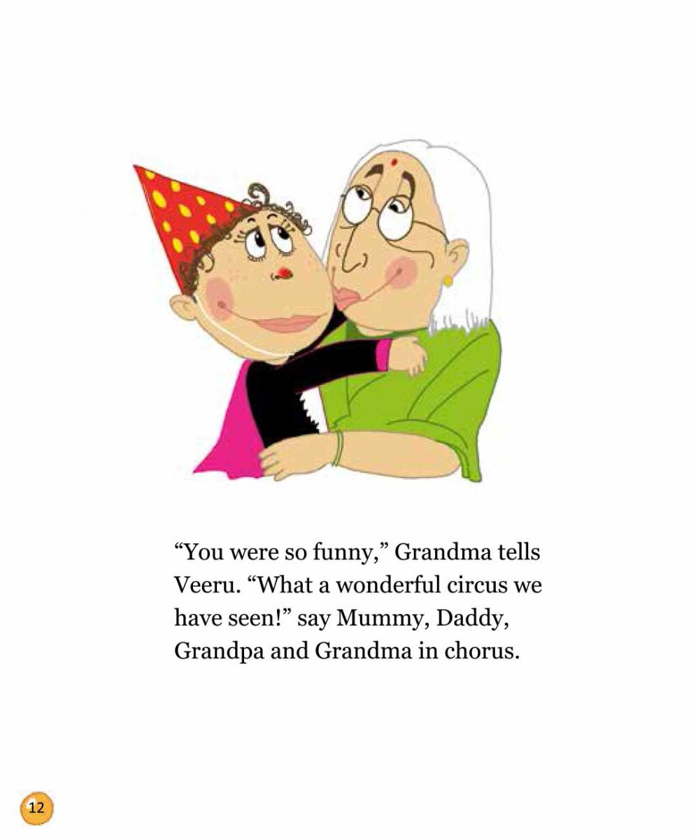 Truyện thai giáo tiếng Anh (Thai giáo ngoại ngữ): Veeru Goes to the Circus