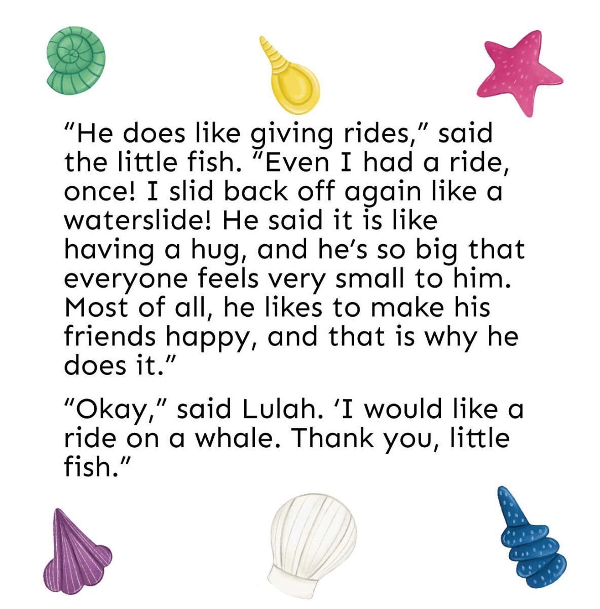 Truyện thai giáo tiếng Anh (Thai giáo ngoại ngữ): Lulah, The Fish and the Whale