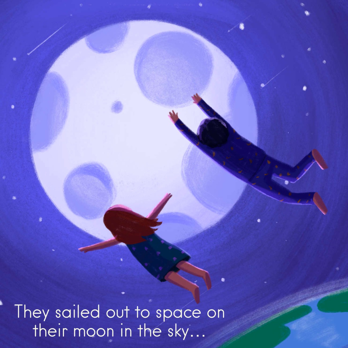 Truyện thai giáo tiếng Anh (Thai giáo ngoại ngữ): Catch A Moon