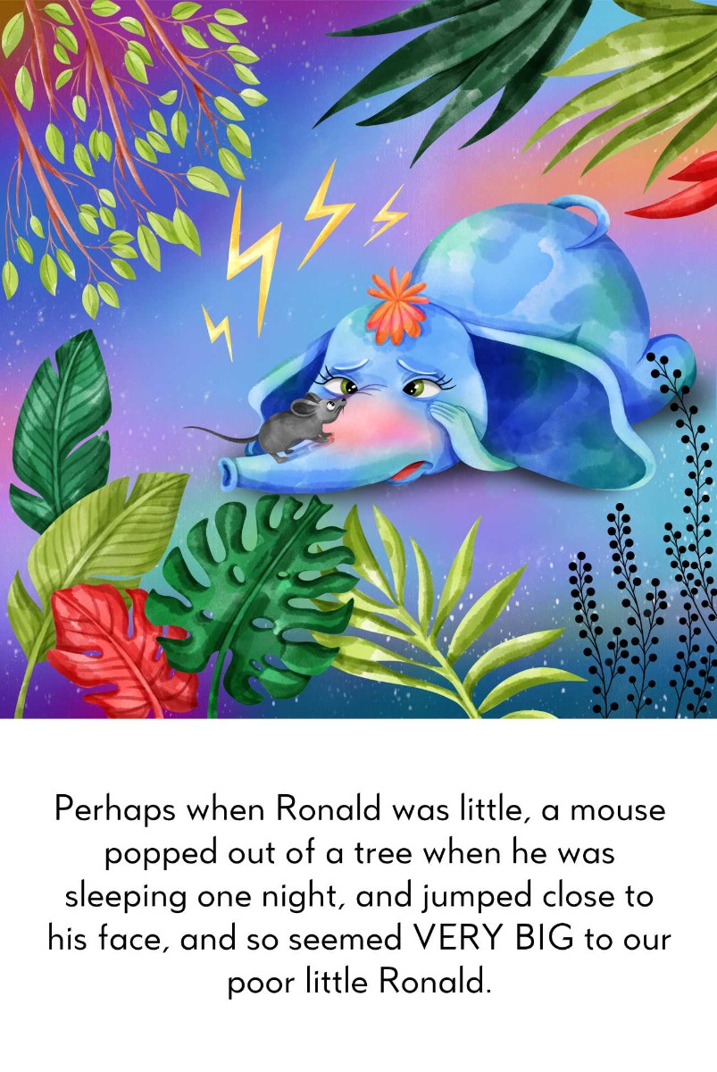 Truyện thai giáo tiếng Anh (Thai giáo ngoại ngữ): The Elephant Who Cried Mouse!