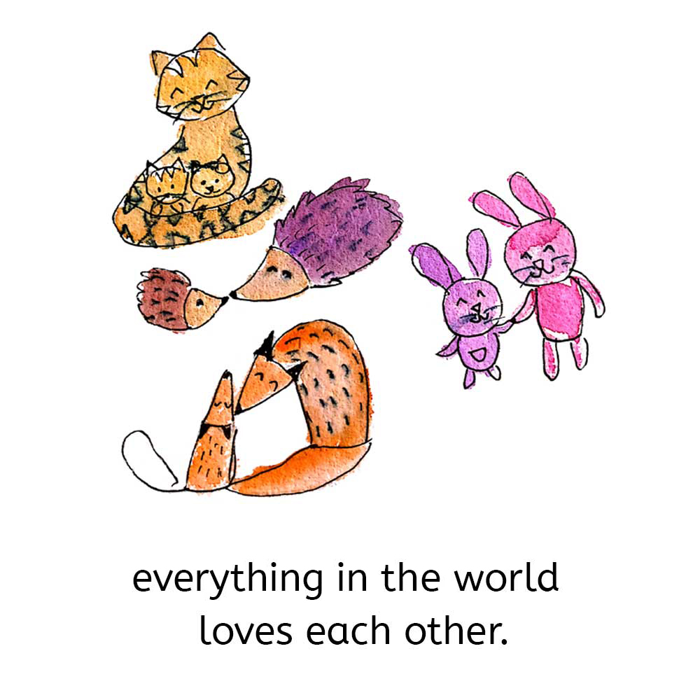 Truyện thai giáo tiếng Anh (Thai giáo ngoại ngữ): The Whole World I Love It