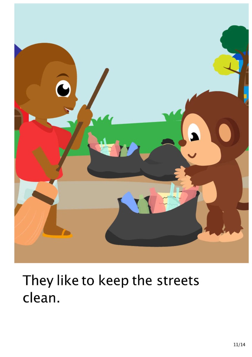 Truyện thai giáo tiếng Anh (Thai giáo ngoại ngữ): Keeping Lala Land Clean