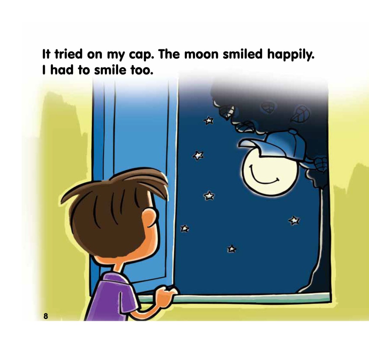 Truyện thai giáo tiếng Anh (Thai giáo ngoại ngữ): The Moon and the Cap