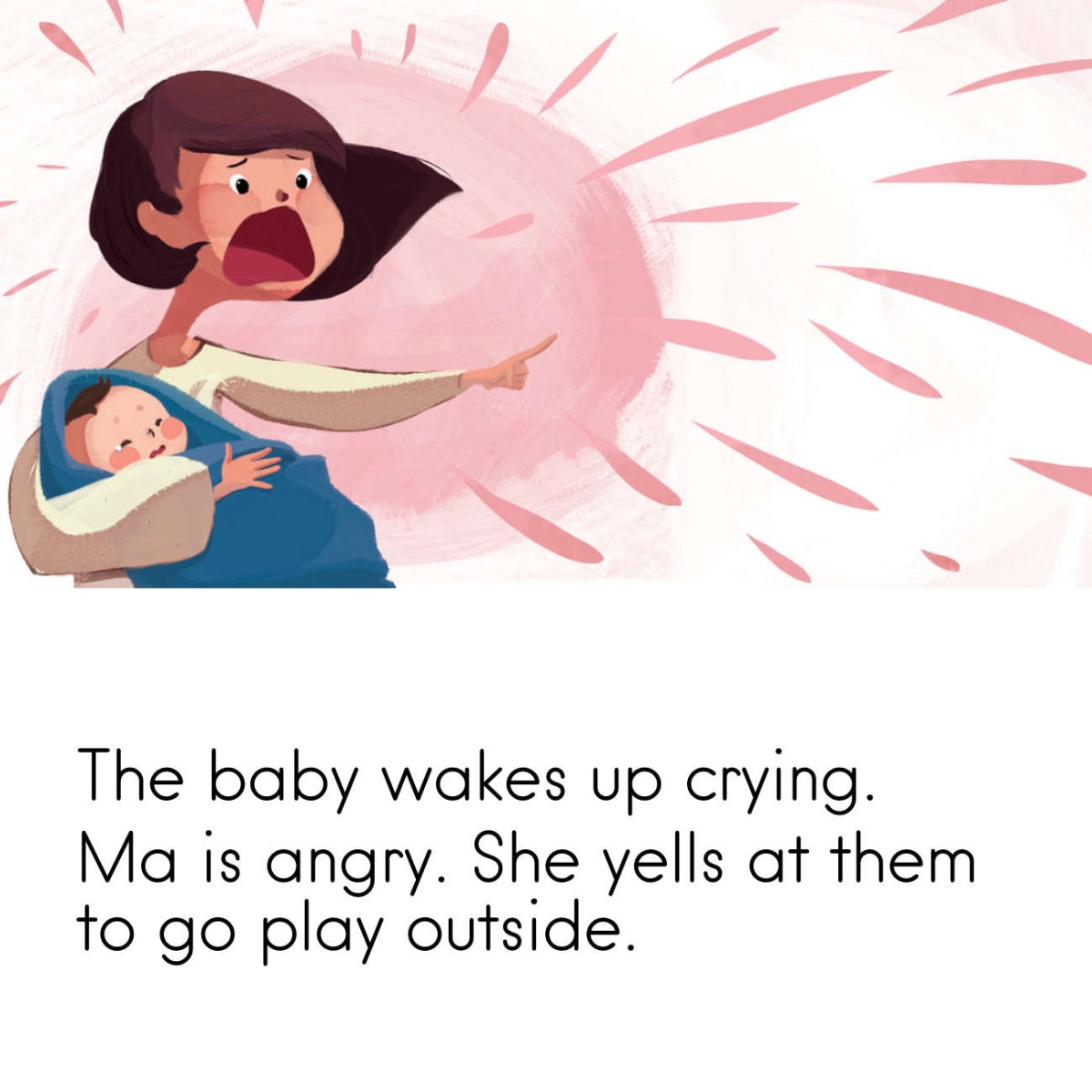 Truyện thai giáo tiếng Anh (Thai giáo ngoại ngữ): Don’t Wake The Baby!