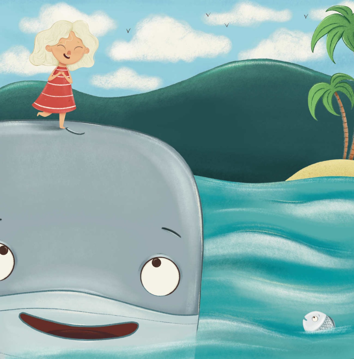 Truyện thai giáo tiếng Anh (Thai giáo ngoại ngữ): Lulah, The Fish and the Whale