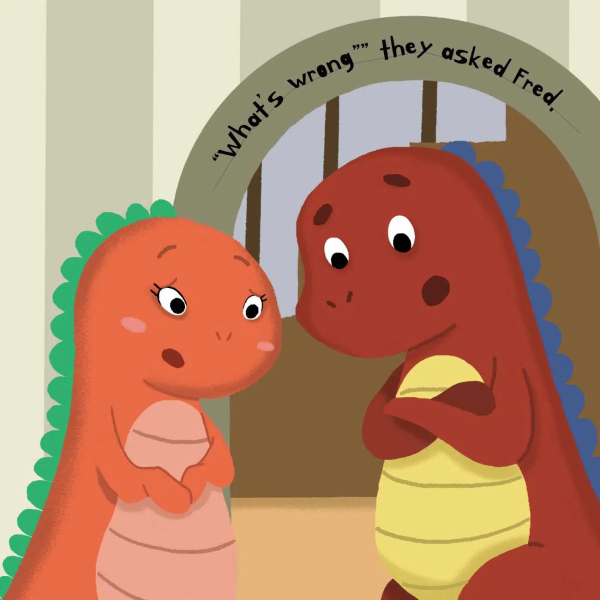 Truyện thai giáo tiếng Anh (Thai giáo ngoại ngữ): Angry Little Dinosaur