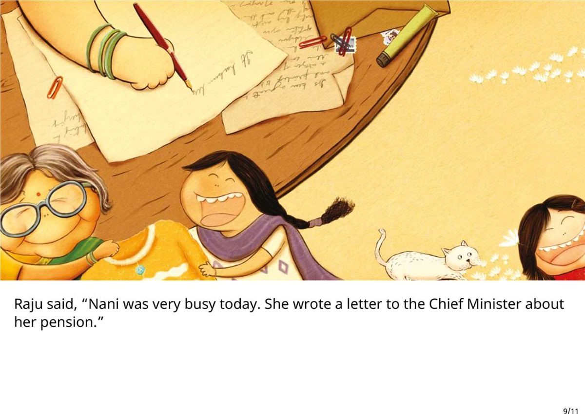 Truyện thai giáo tiếng Anh (Thai giáo ngoại ngữ): Grandma’s Glasses