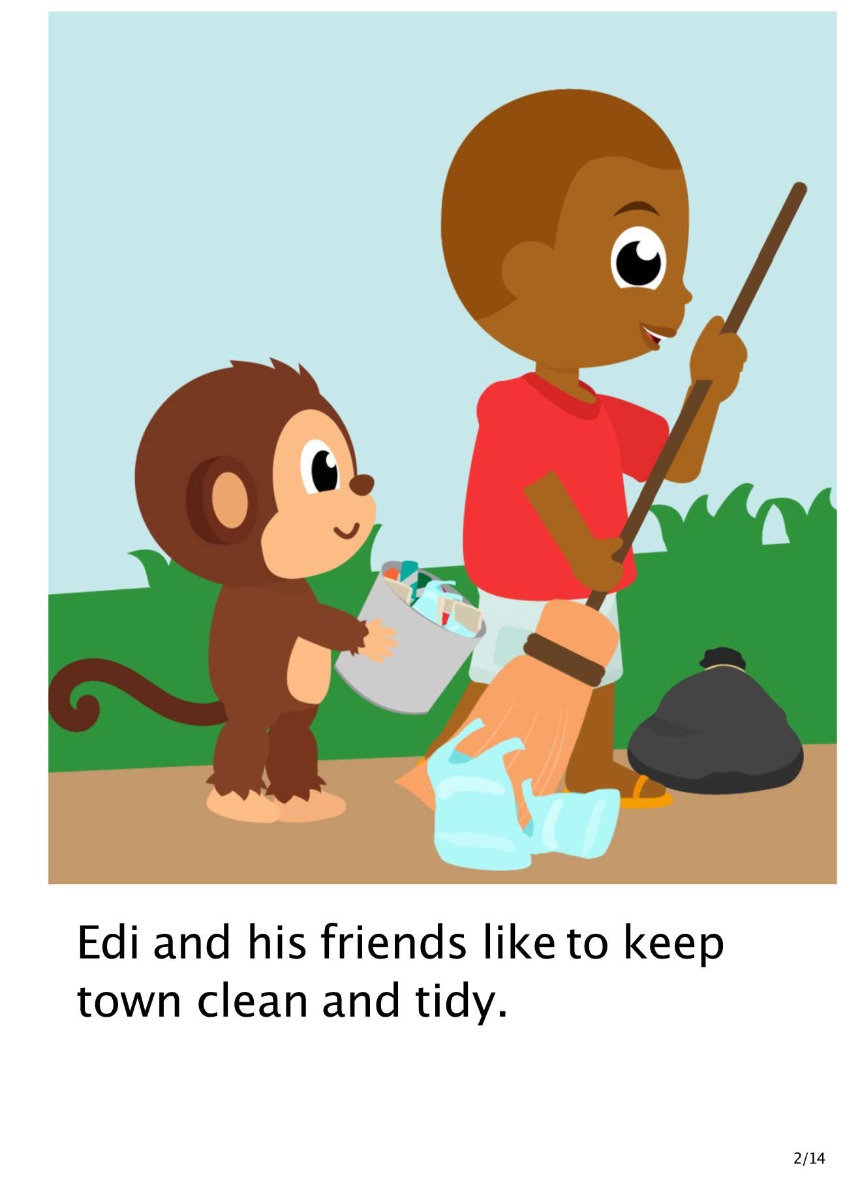 Truyện thai giáo tiếng Anh (Thai giáo ngoại ngữ): Keeping Lala Land Clean