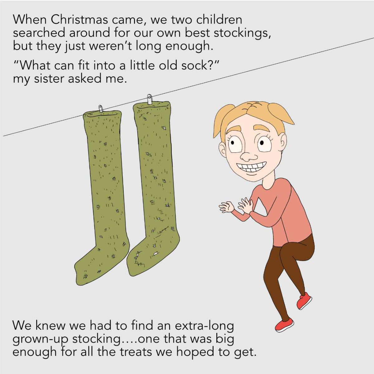 Truyện thai giáo tiếng Anh (Thai giáo ngoại ngữ): The Looong Christmas Stocking