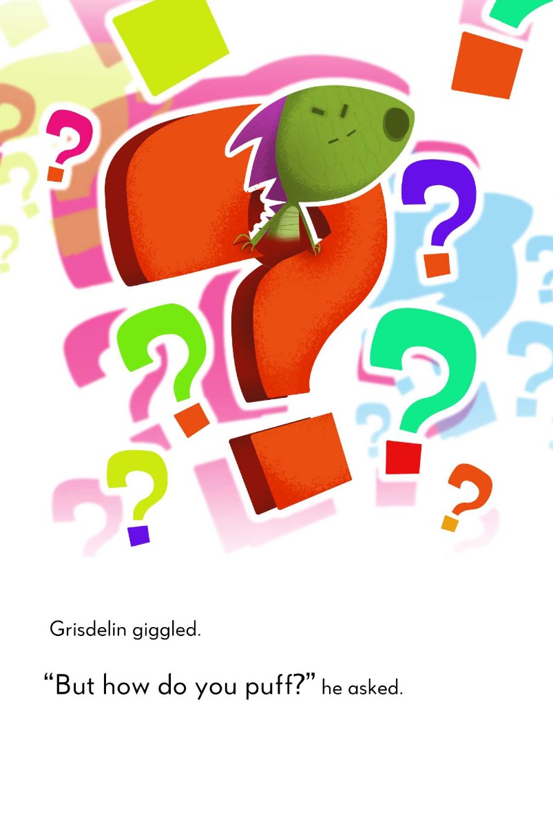 Truyện thai giáo tiếng Anh (Thai giáo ngoại ngữ): The Dragon Who Couldn’t Puff