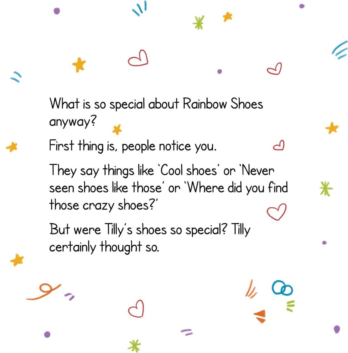 Truyện thai giáo tiếng Anh (Thai giáo ngoại ngữ): Tilly’s Rainbow Shoes