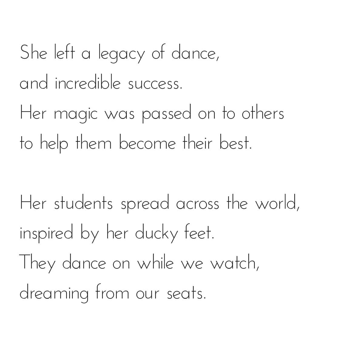 Truyện thai giáo tiếng Anh (Thai giáo ngoại ngữ): A Dancer’s Tale