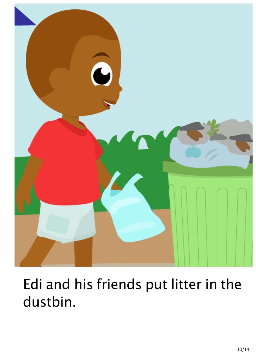 Truyện thai giáo tiếng Anh (Thai giáo ngoại ngữ): Keeping Lala Land Clean