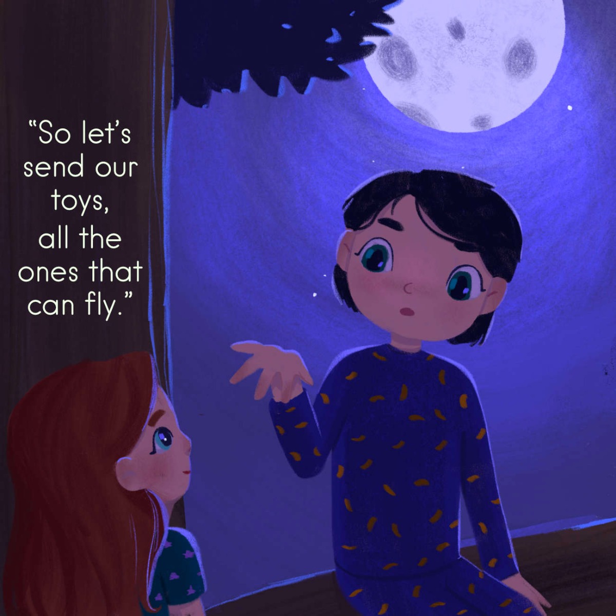 Truyện thai giáo tiếng Anh (Thai giáo ngoại ngữ): Catch A Moon