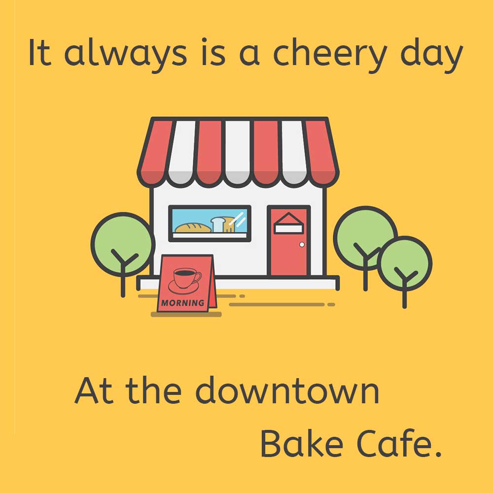 Truyện thai giáo tiếng Anh (Thai giáo ngoại ngữ): At The Downtown Bake Cafe