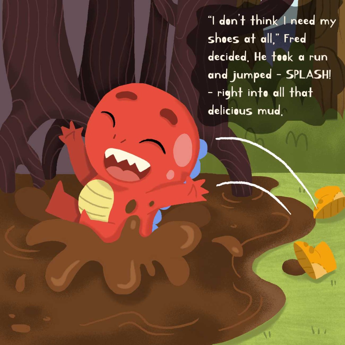 Truyện thai giáo tiếng Anh (Thai giáo ngoại ngữ): Angry Little Dinosaur