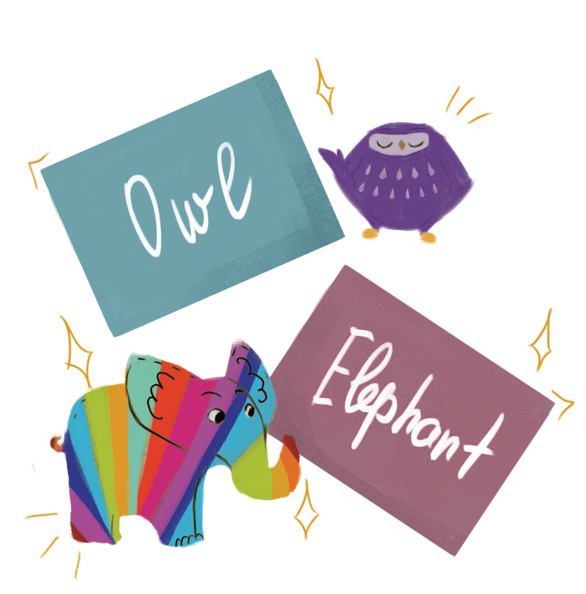 Truyện thai giáo tiếng Anh (Thai giáo ngoại ngữ): Elephants Can Read, Too!