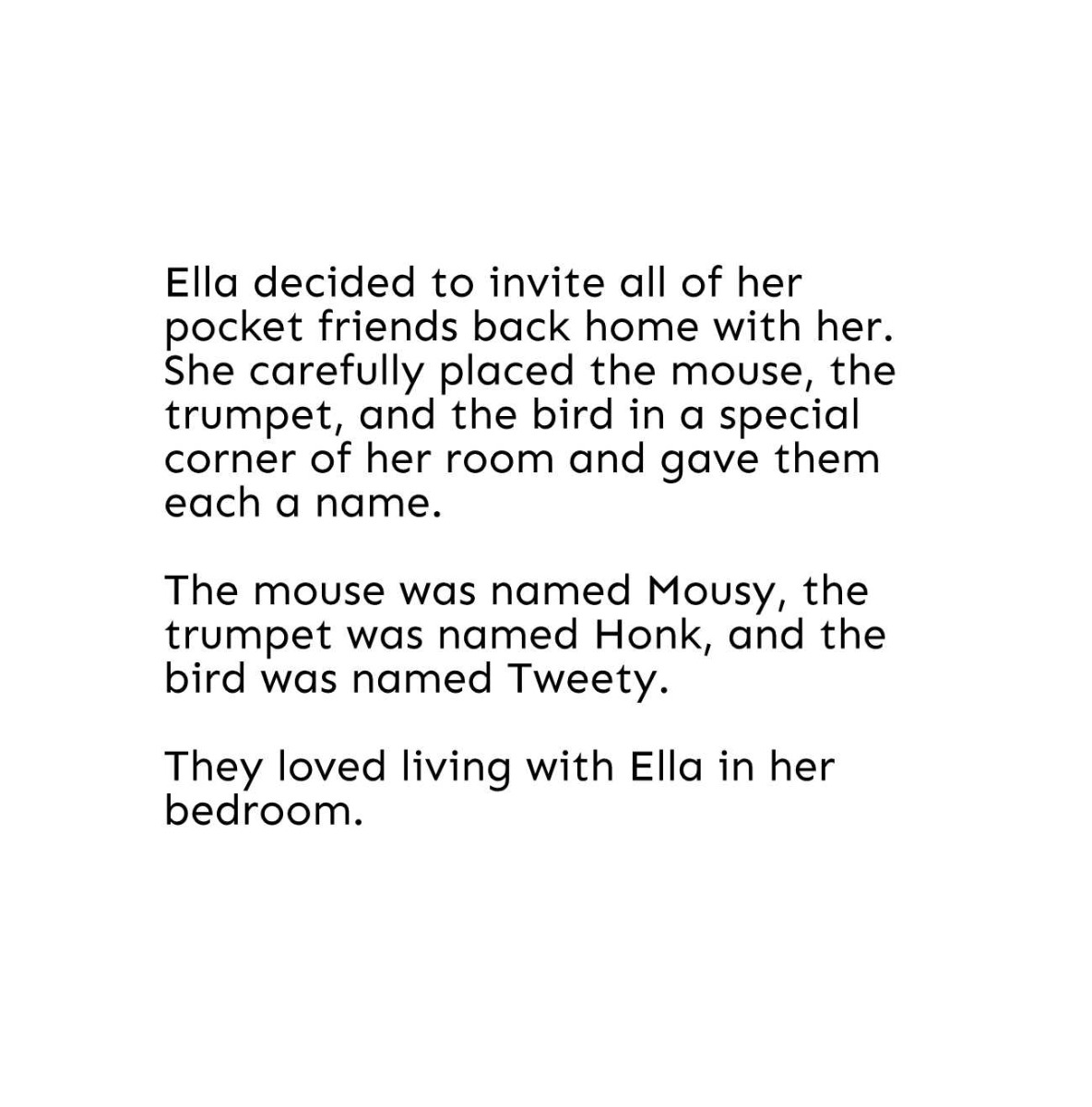 Truyện thai giáo tiếng Anh (Thai giáo ngoại ngữ): Ella’s Pocket Friends