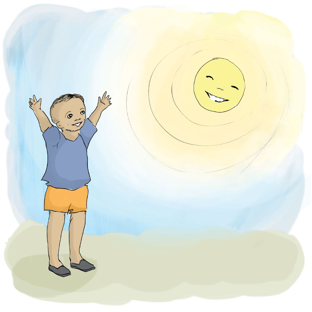 Truyện thai giáo tiếng Anh (Thai giáo ngoại ngữ): Sizwe’s Smile