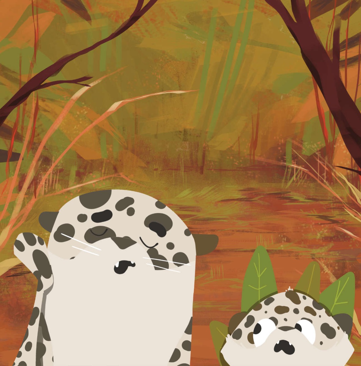 Truyện thai giáo tiếng Anh (Thai giáo ngoại ngữ): Spot My Spots