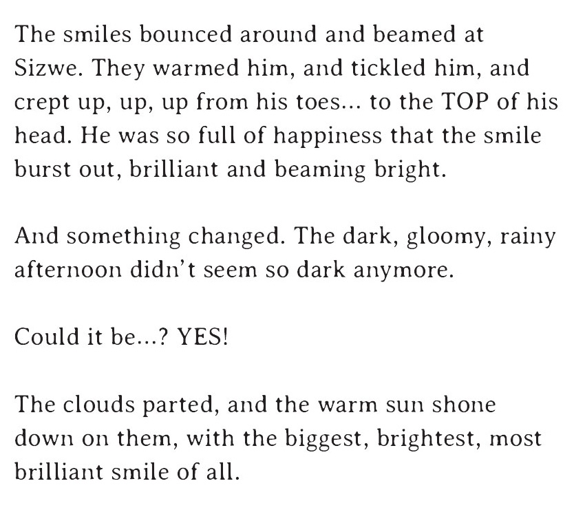 Truyện thai giáo tiếng Anh (Thai giáo ngoại ngữ): Sizwe’s Smile