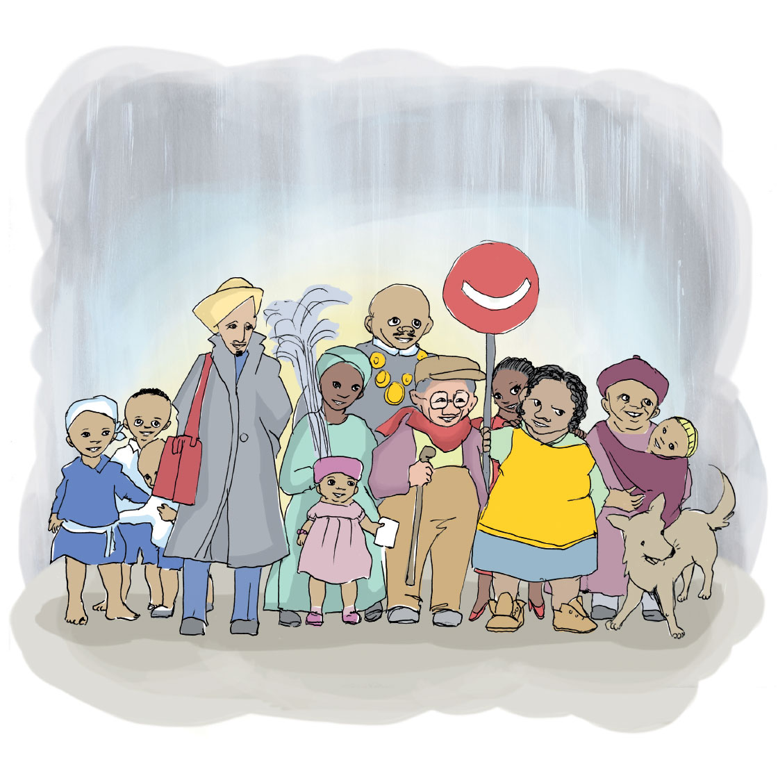 Truyện thai giáo tiếng Anh (Thai giáo ngoại ngữ): Sizwe’s Smile