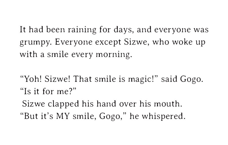 Truyện thai giáo tiếng Anh (Thai giáo ngoại ngữ): Sizwe’s Smile