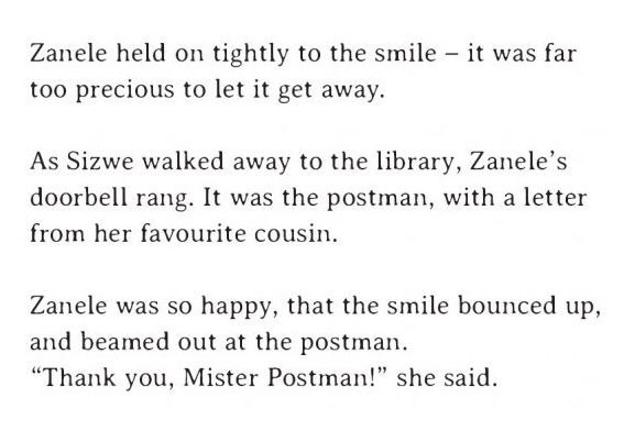 Truyện thai giáo tiếng Anh (Thai giáo ngoại ngữ): Sizwe’s Smile