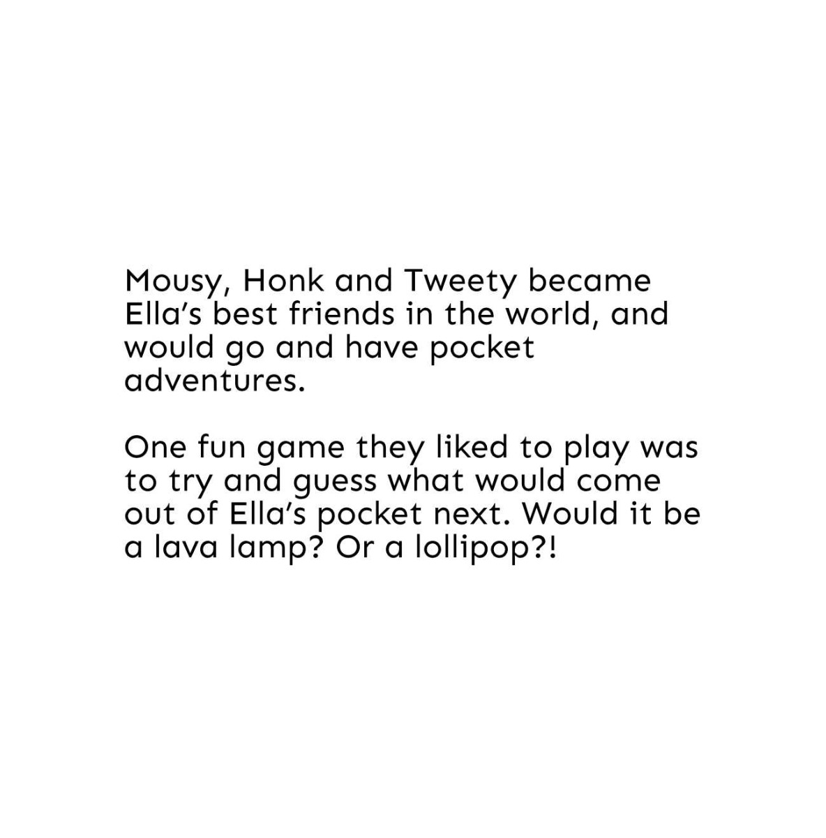 Truyện thai giáo tiếng Anh (Thai giáo ngoại ngữ): Ella’s Pocket Friends