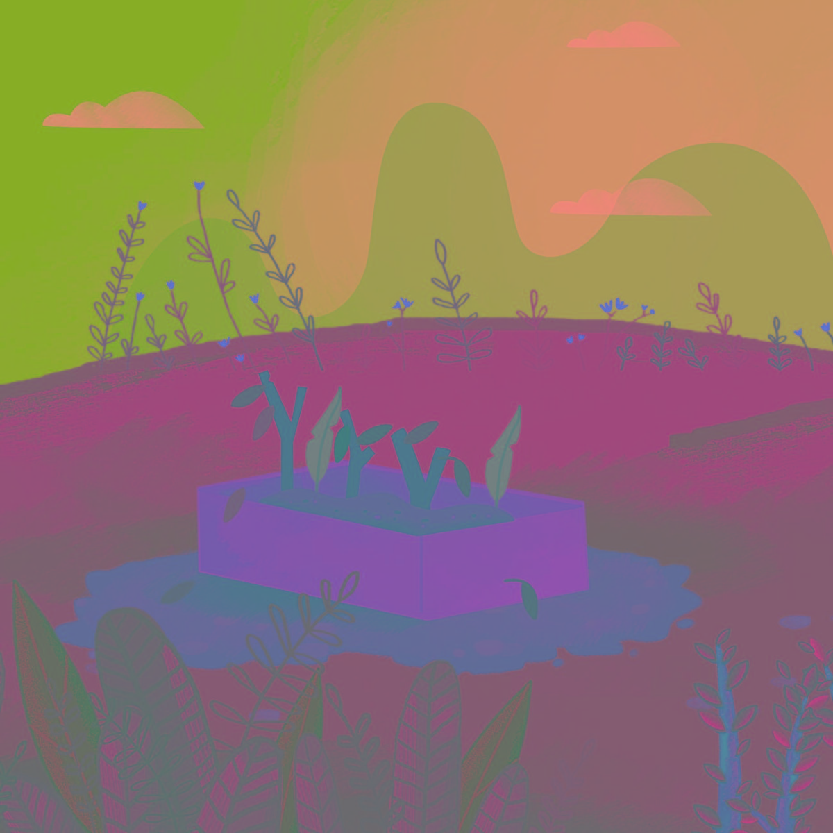 Truyện thai giáo tiếng Anh (Thai giáo ngoại ngữ): My Little Garden