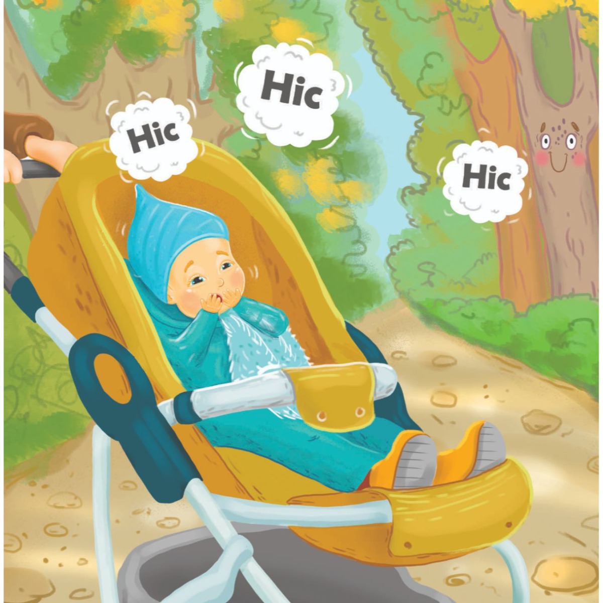 Truyện thai giáo tiếng Anh (Thai giáo ngoại ngữ): Baby’s Got The Hiccups