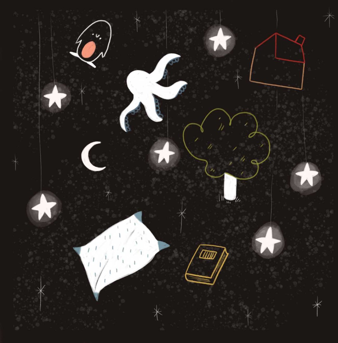 Truyện thai giáo tiếng Anh (Thai giáo ngoại ngữ): The Dark is Friendly